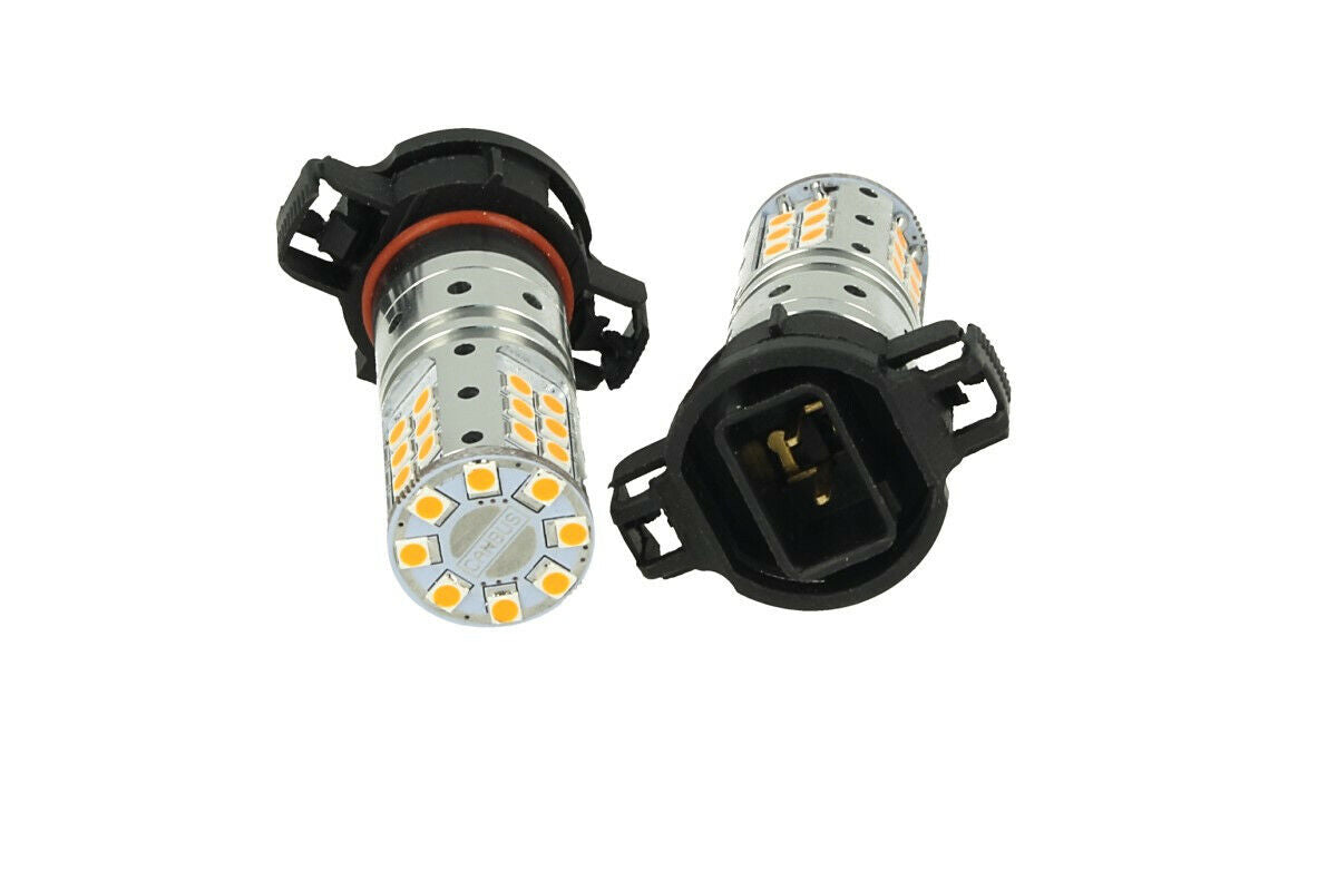 Coppia Lampade Led PSY24W Canbus Arancione 12V 25W Reale A1 A3 A6 Q5 vag