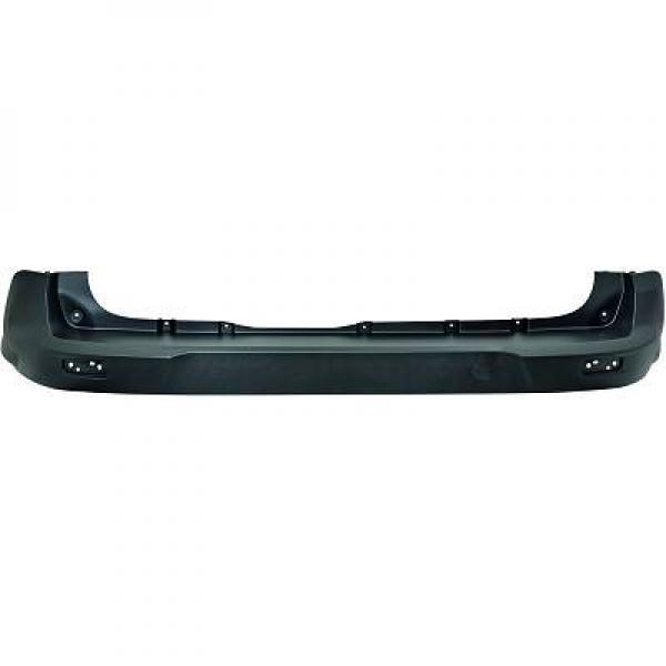 Paraurti posteriore TRANSIT CONNECT 2013- nero non verniciabile