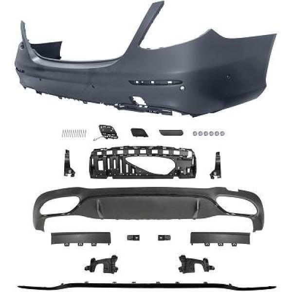 PARAURTI SPORTIVO POSTERIORE. W213, 16-20 ASPETTO SPORT E43