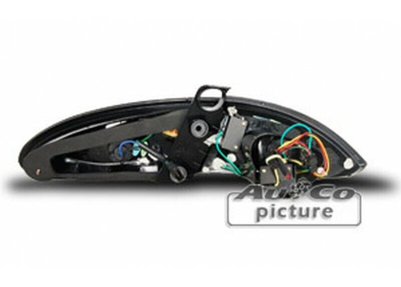 Coppia Set Fari Fanali Posteriori Tuning LED Leon 1P 2005 > 2009 rossi