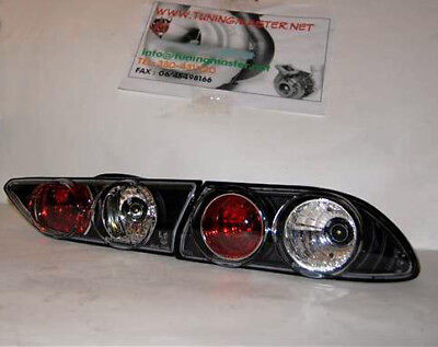 Fari posteriori 3D 156 1998->03 Neri tuning plug & play set 4 pezzi