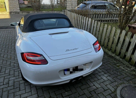 Coppia fari fanali LED LTI TUNING Boxter 987 04-09 neri freccia dinamica