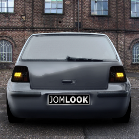 Coppia Set Fari Fanali posteriori Tuning a LED Golf IV 4 Neri Berlina