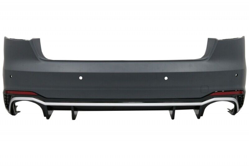 Paraurti posteriore adatto per A4 B9 8W (2016-2018) Berlina RS4 Design
