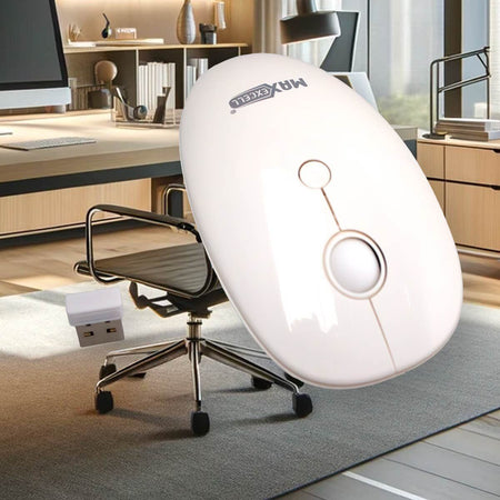 Mouse Wireless da Ufficio Lavoro Navigare Senza Filo con Design Leggera e