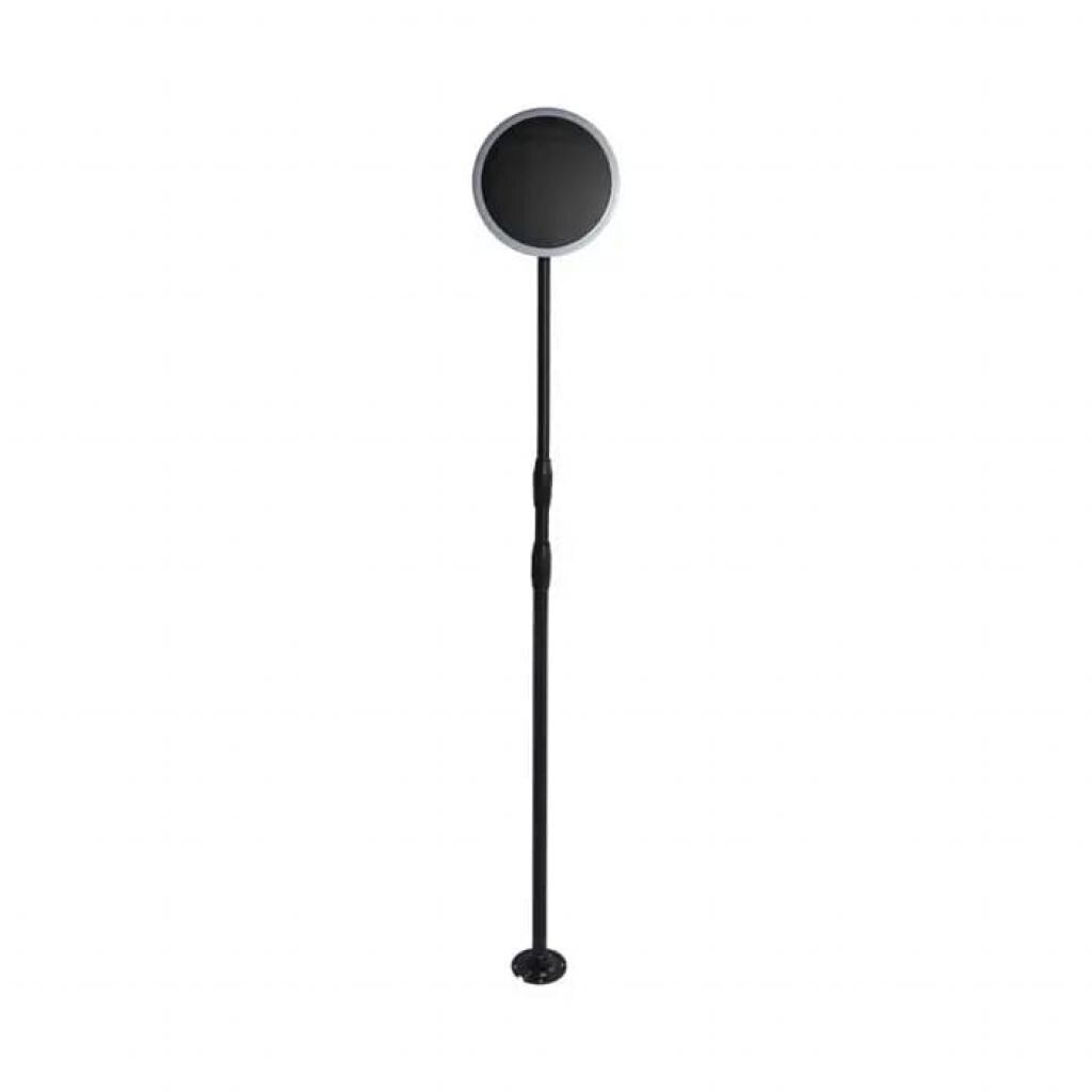 Piantana Solare LED da Giardino 8W con sensore crepuscolare Colore Bianco e