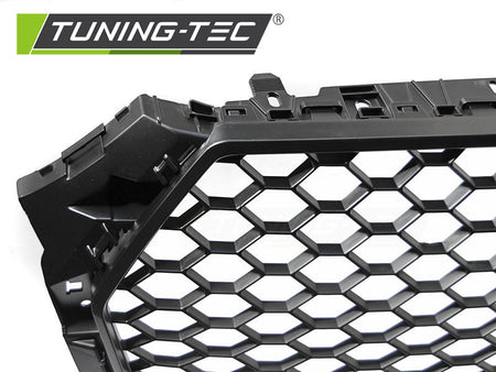 Calandra Griglia Mascherina Anteriore TUNING A4 B9 201-2019 nero lucido