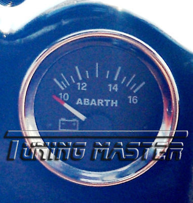 500 ABARTH GIANNINI STRUMENTI VOLTMETRO REPLICA