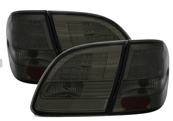 Coppia Fari fanali Posteriori LED Tuning Classe E W211 06-09 Wagon Fume