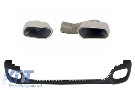 Paraurti Posteriore Valance Diffusore & square scarico Consigli X6 F16 V8