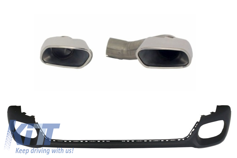 Paraurti Posteriore Valance Diffusore & square scarico Consigli X6 F16 V8