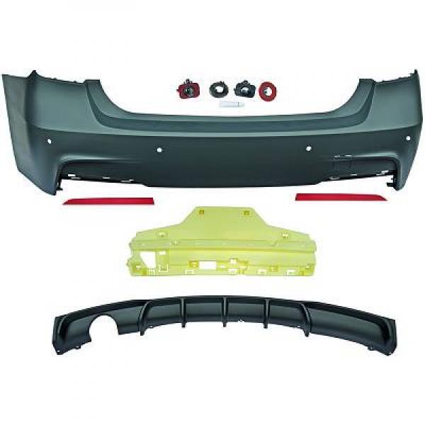 PARAURTI POSTERIORE DESIGN COMPATIBILE CON BMW F30, SPORTIVI 11-19
