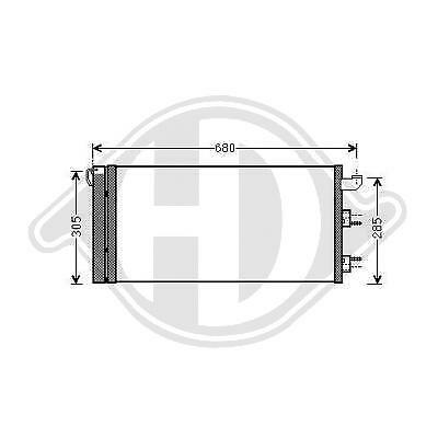 Condensatore clima PANDA 11/2006 1.1/1.2 auch 4x4 51960727