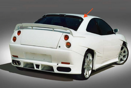 Coupe' Spoiler tuning Da Lunotto superior cadamuro design Posteriore Baule