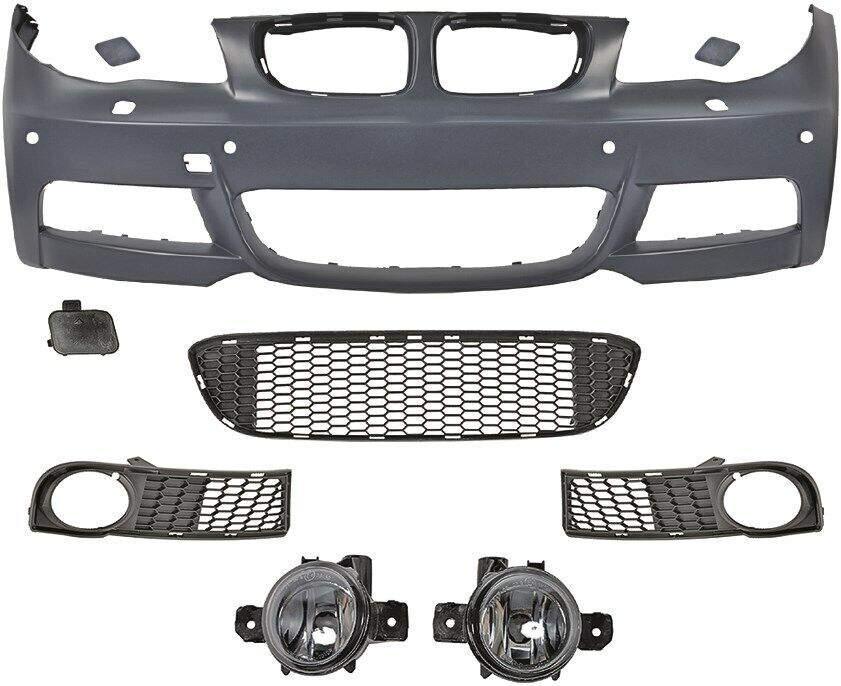 Paraurti ant TUNING Serie1 E82 E88 Coupè Cabrio 07-14 M-Tech per lav sens