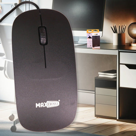 Mouse Ottico USB 2.0 Leggera e Slim da Lavoro Ufficio Viaggio Uso Personale con