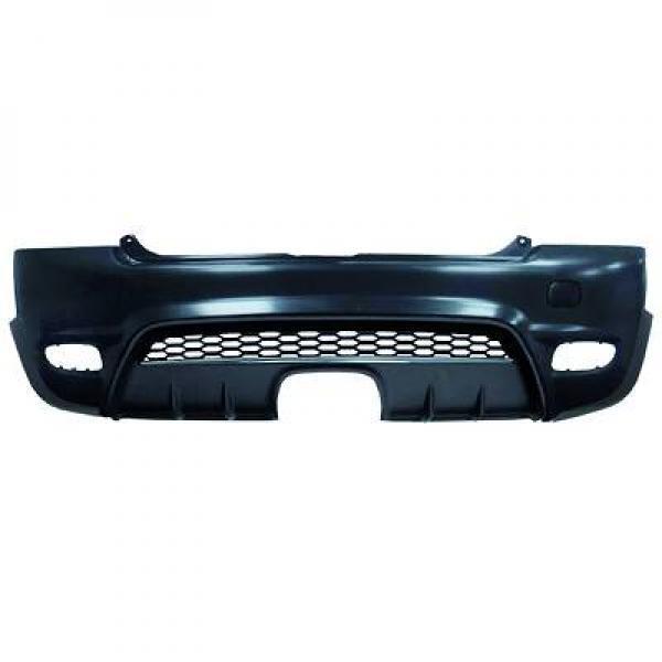 Paraurti posteriore sportivo TUNING 2006>2010 CooperS JCW verniciabile Abs