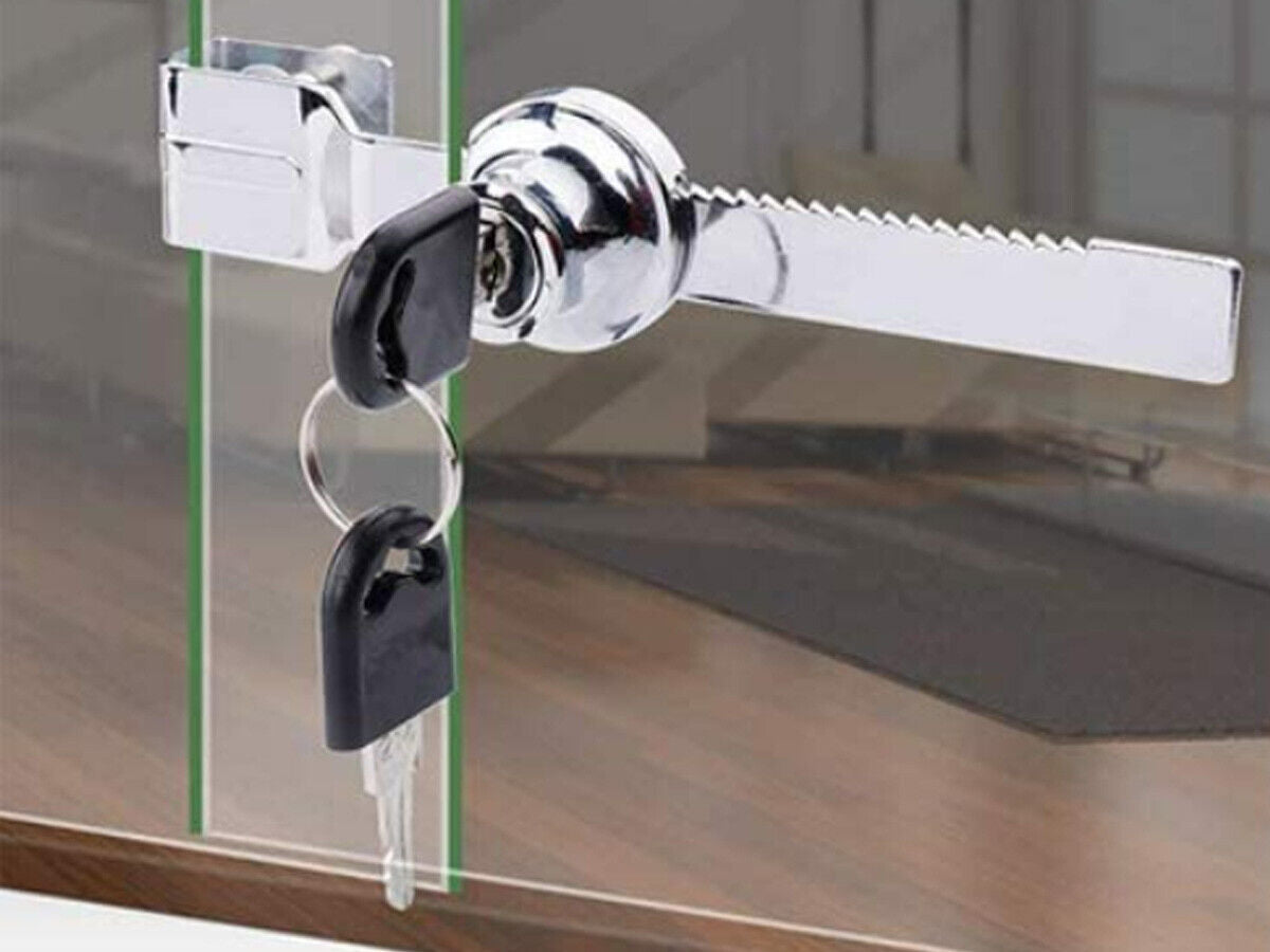 Lucchetto Vetrina Scorrevole Con 2 Chiavi Incluso Serratura Per Terrario <ul>