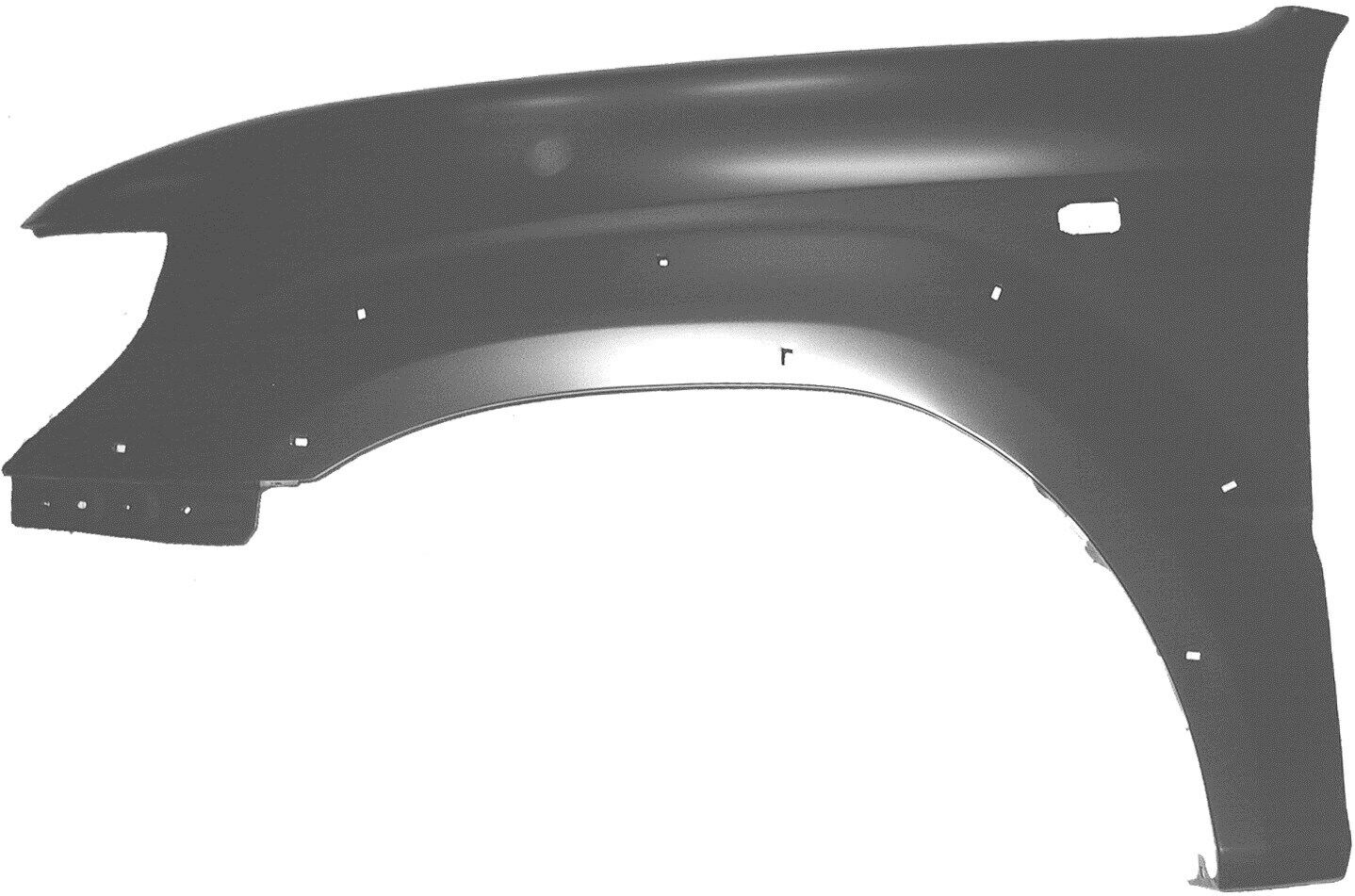 Parafango destro LANDCRUISER 97-02 con foro passaruota FJ90 FJ95 con foro