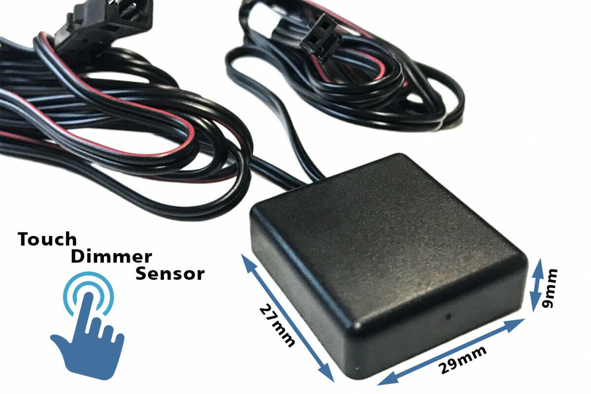 Interruttore Led Dimmer Touch Con Memoria Per Specchio Da Bagno 12V 24V 4A Con