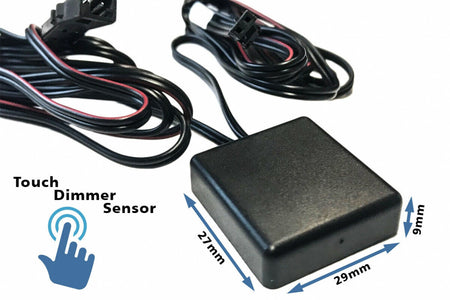Interruttore Led Dimmer Touch Con Memoria Per Specchio Da Bagno 12V 24V 4A Con
