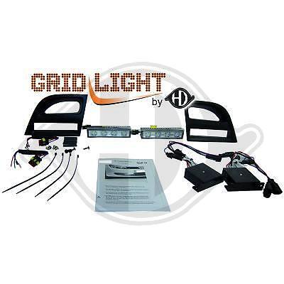 Griglia Tuning Daytime Dayline Luci Diurne DRL CE 87 Golf VI 6 08->