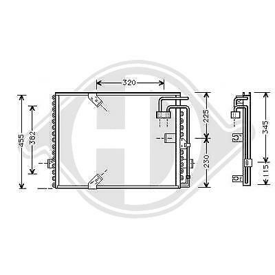 Condensatore clima Serie8 E31 04/1990