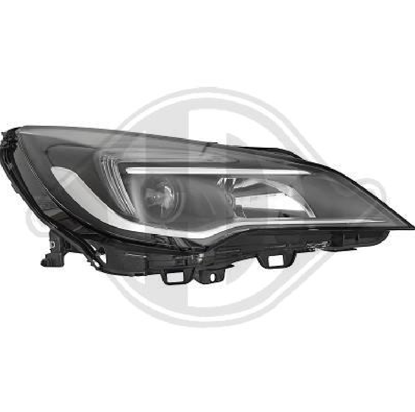 Faro fanale anteriore destro K 15- ZKW H7/H1 con motorino
