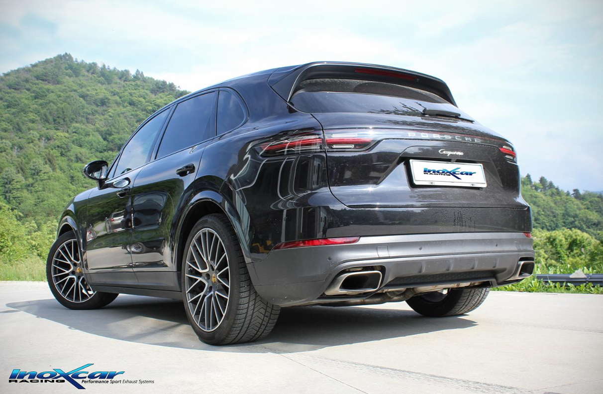 Auspuffanlage Hinten Sport Inox Direkt Cayenne 536 3.0 V6 SUV 340 Cv Von 2018