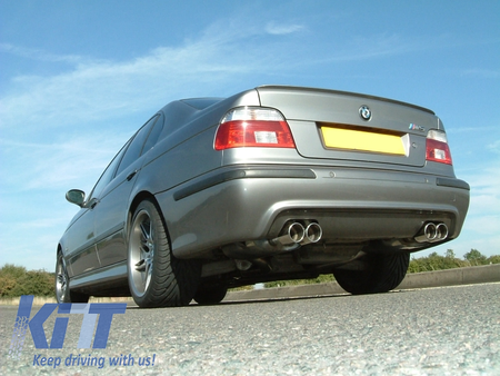 Paraurti posteriore Serie 5 E39 (1995-2003) doppia uscita M5 design con PDC