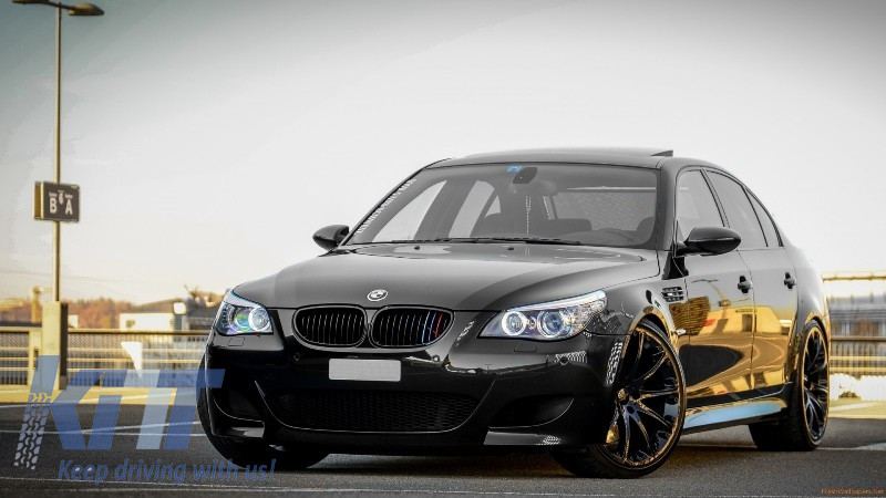 Paraurti anteriore Tuning Serie 5 E60 2003 > 2010 look M5 design NO PDC