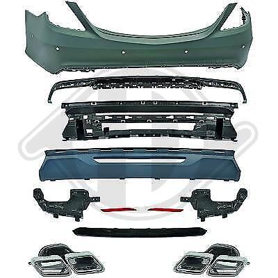 Paraurti posteriore scarichi Tuning Stile amg s65 Benz W222 Classe S 2013->2016