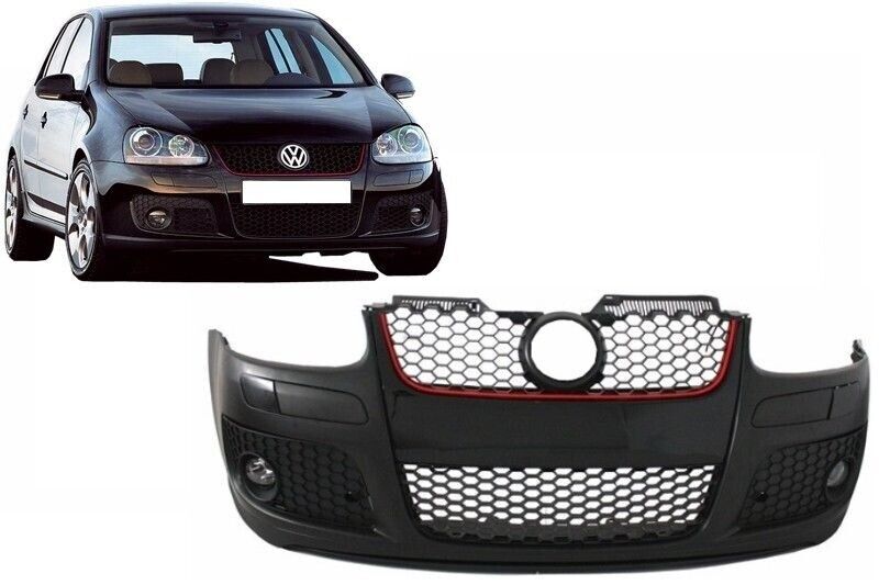 Paraurti Anteriore Tuning Golf MK V Golf 5 (2003-2007) GTI look Con fendinebbia