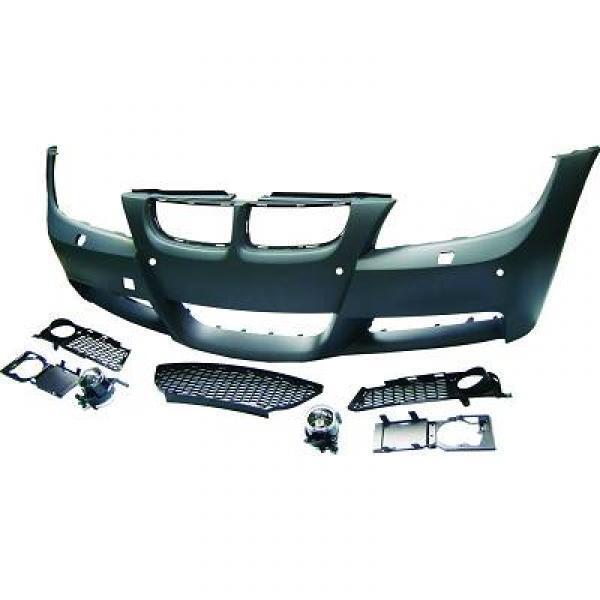 Paraurti anteriore TUNING Serie 3 E90 E91 05-08 look sportivo M3 verniciabil
