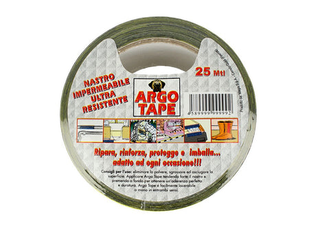 Nastri Antinfortunistici Striscia Di Sicurezza Telato Nero e Giallo 50mm X 25mt