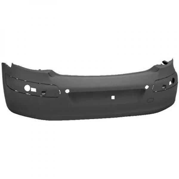 Paraurti posteriore 307 01-07 berlina verniciabile per sensori