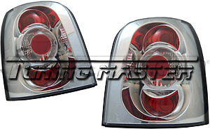 Fari posteriori A4 B5 SW 95->01 Trasparenti Cromat