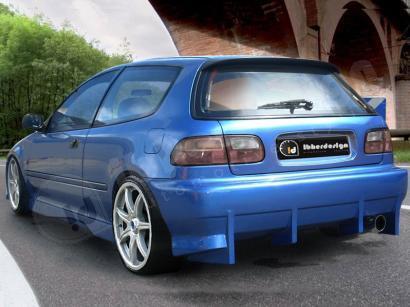 Coppia minigonne CIVIC COUPE' 92->95 Tuning