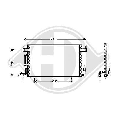 Condensatore clima BERLINGO 07/1996 1.9D 6455V8 625x340