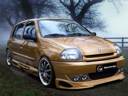 Paraurti anteriore SPIRIT (incluso 4 faretti) CLIO B 1998->2001 3/5 port