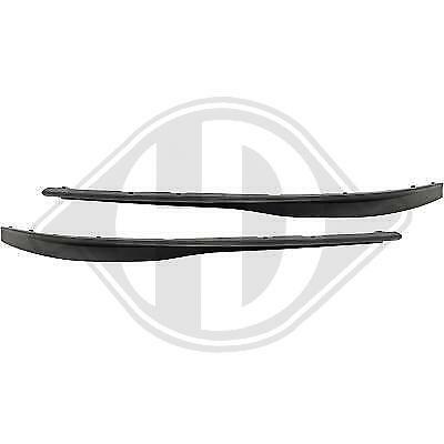 Coppia spoiler flap appendici paraurti anteriore 207 06-09 nero 7414 YT