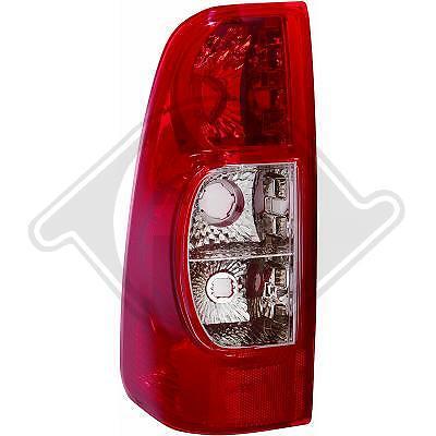Faro fanale posteriore Destro D-MAX 06-12 rosso bianco senza portalampada