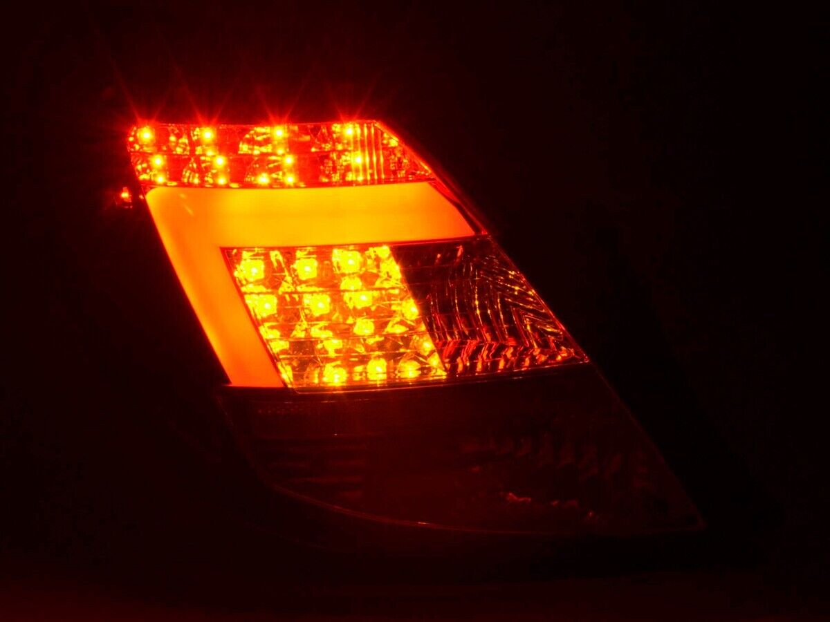 Coppia Set Fari Fanali Posteriori Tuning LED Corsa D  2006-2010 Solo 5 Porte Ner