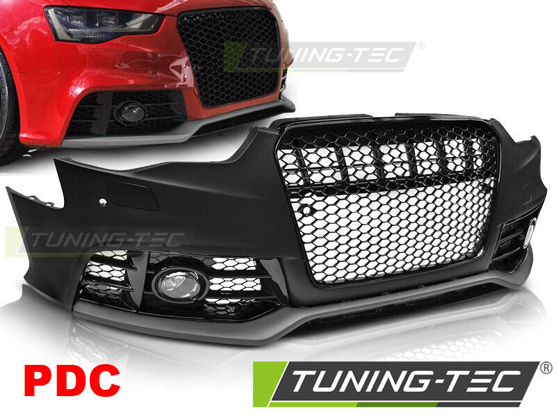 PARAURTI ANTERIORE TUNING A5 2011 > 2016 RS5 STYLE NERO PDC SRA