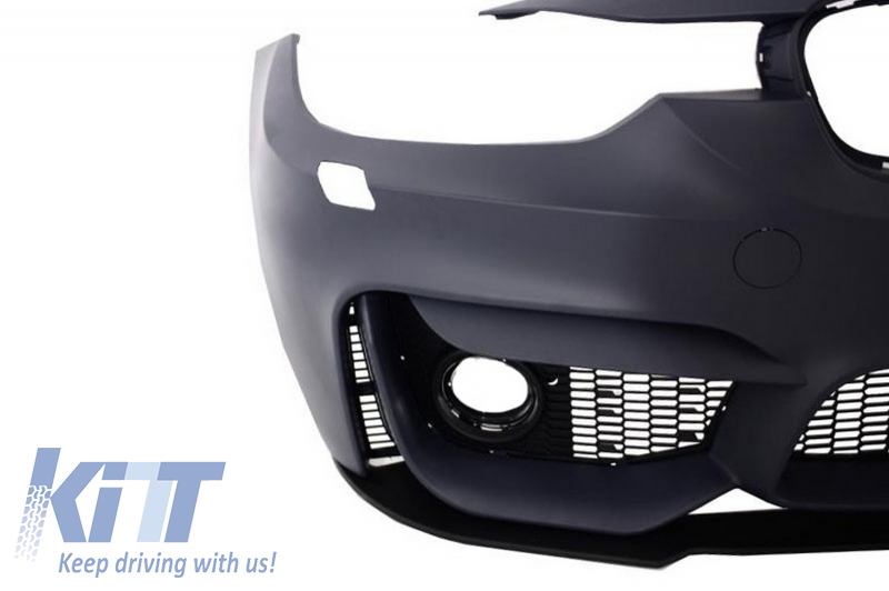 Paraurti Tuning anteriore serie 3 F30 F31 2011 > 2014 M3 look no fendinebbia