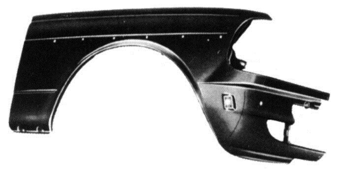 Parafango destro W123 76-84 berlina Coupè Wagon
