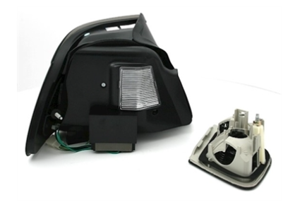 Coppia Fari Fanali Posteriori Tuning E46 04/2000-02/2007 CABRIO Rosso/Bianco LED