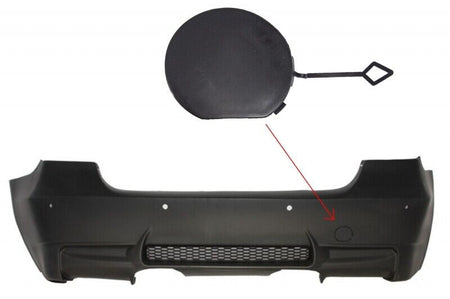 Paraurti posteriore copertura gancio di traino adatto per Serie 3 E90 (2004