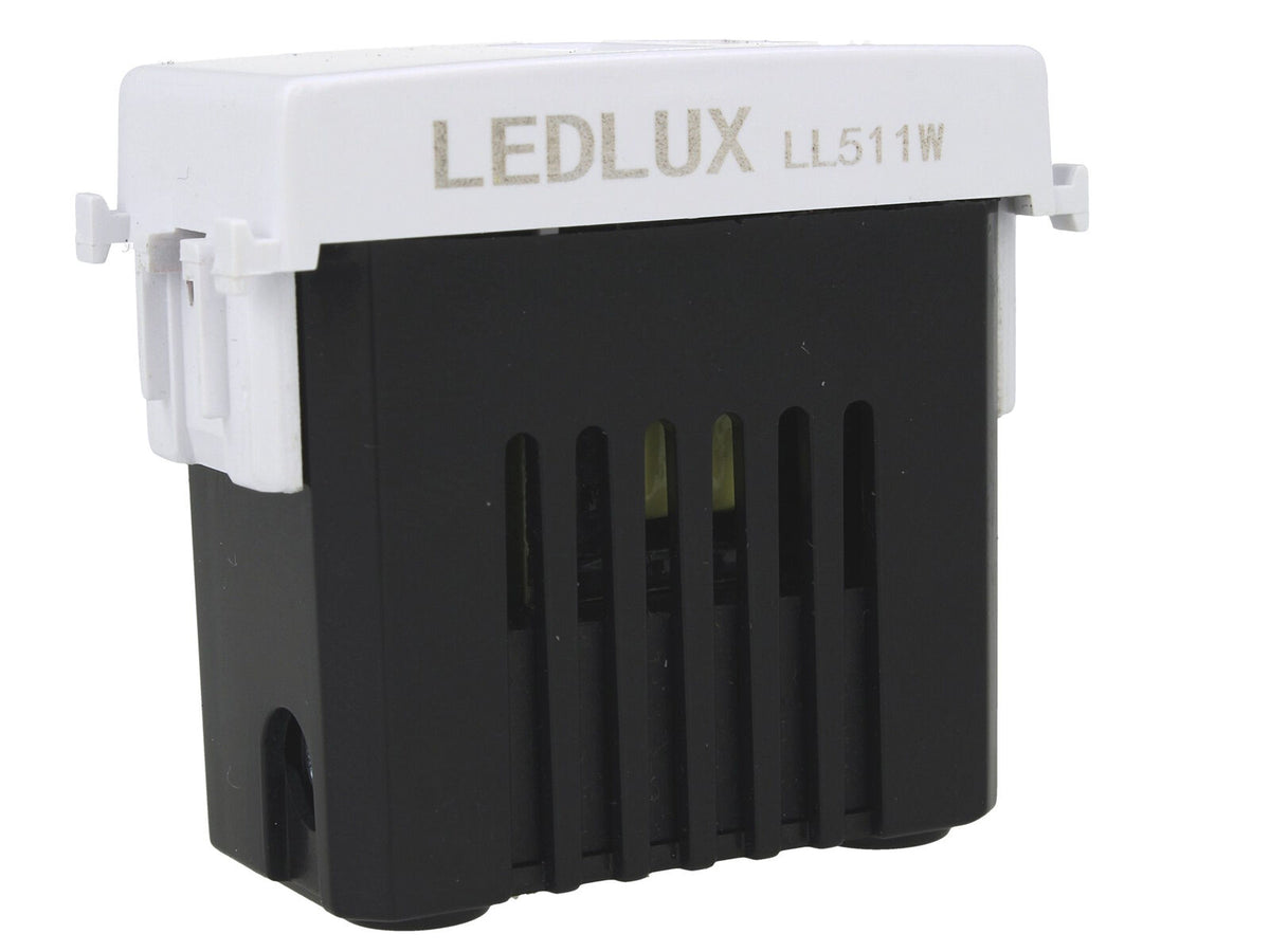 Modulo Caricatore USB 5V 2.1A Compatibile Con Placca Vimar Plana Colore Bianco