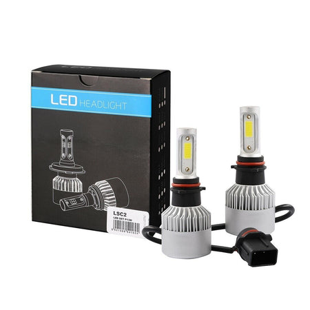 Kit Conversione Fanali Fari FULL LED P13W COB 4x10w 40W 12 24 V 40W 10000 Lumen
